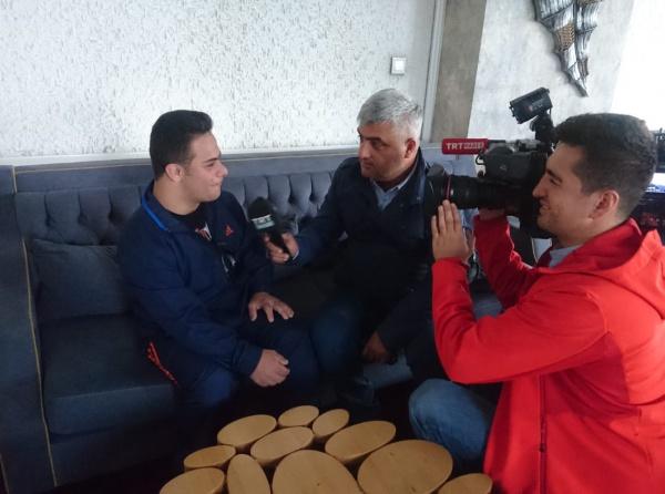 Öğrencimiz Resul Orakçı TRT Muhabiri İle Röportaj Yaptı
