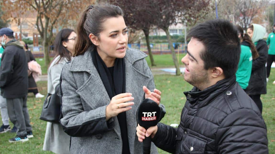 TRT Haber Öğrencilerimizle Röportaj Yaptı